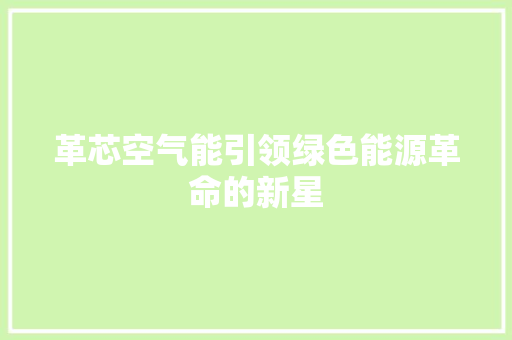 革芯空气能引领绿色能源革命的新星 冰箱