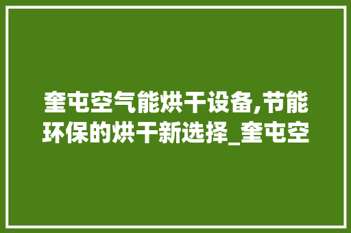 奎屯空气能烘干设备,节能环保的烘干新选择_奎屯空气能烘干设备 奎屯空气能烘干设备,节能环保的烘干新选择_奎屯空气能烘干设备 洗衣机