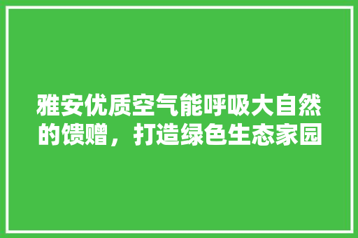 雅安优质空气能呼吸大自然的馈赠，打造绿色生态家园 家电维护