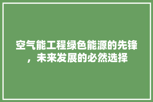 空气能工程绿色能源的先锋，未来发展的必然选择 洗衣机