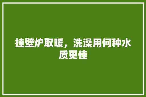 挂壁炉取暖，洗澡用何种水质更佳 家具修理