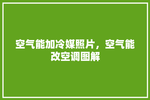 空气能加冷媒照片，空气能改空调图解 清洁保养