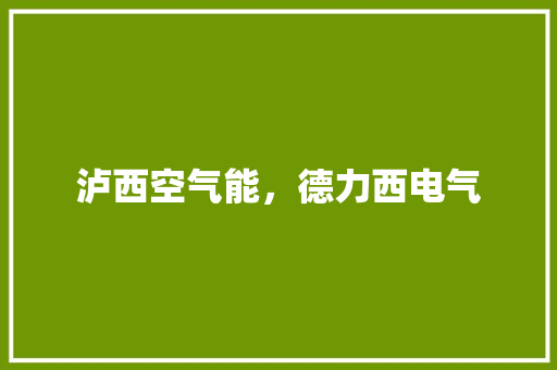 泸西空气能，德力西电气 空调