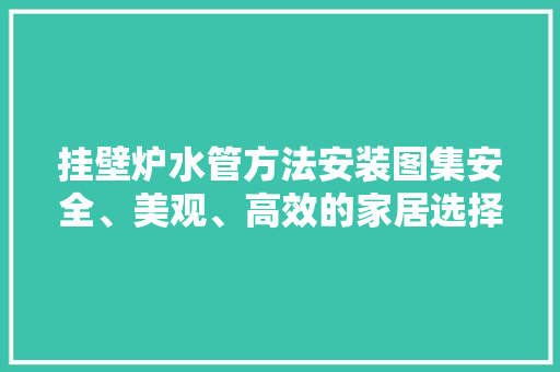 挂壁炉水管方法安装图集安全、美观、高效的家居选择 旧房改造