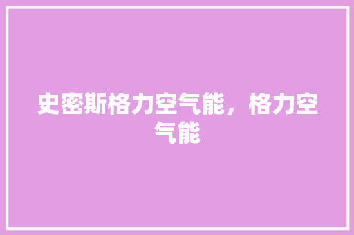 史密斯格力空气能，格力空气能 洗衣机