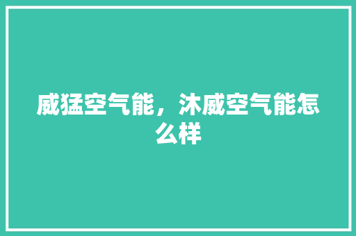 威猛空气能，沐威空气能怎么样 洗衣机