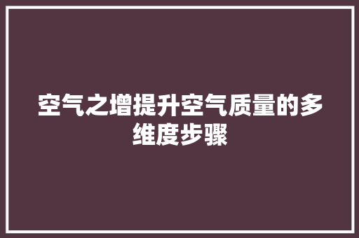 空气之增提升空气质量的多维度步骤 洗衣机