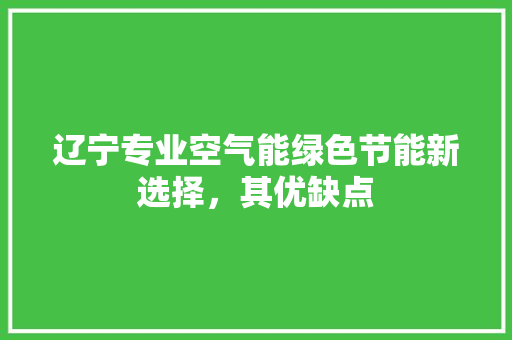 辽宁专业空气能绿色节能新选择，其优缺点 翻新改色