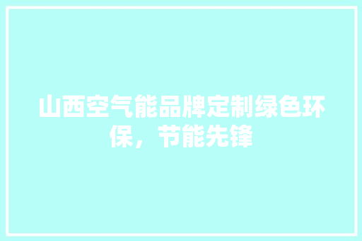 山西空气能品牌定制绿色环保，节能先锋 冰箱