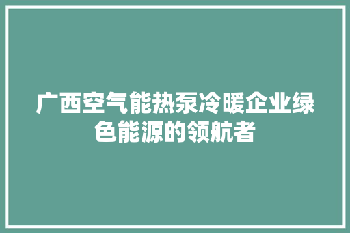 广西空气能热泵冷暖企业绿色能源的领航者 洗衣机