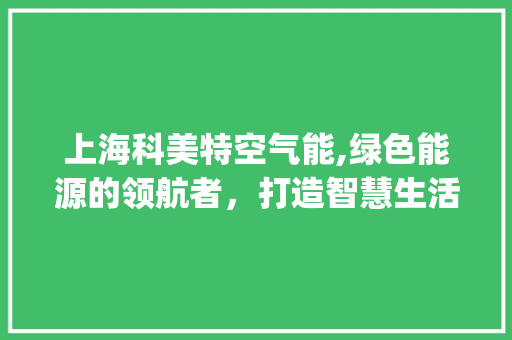上海科美特空气能,绿色能源的领航者，打造智慧生活新风尚_上海科美特空气能 上海科美特空气能,绿色能源的领航者，打造智慧生活新风尚_上海科美特空气能 家电维护