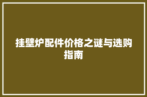 挂壁炉配件价格之谜与选购指南 灯具安装