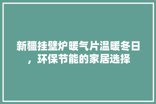 新疆挂壁炉暖气片温暖冬日，环保节能的家居选择 家具修理