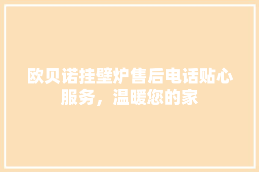 欧贝诺挂壁炉售后电话贴心服务，温暖您的家 热水器