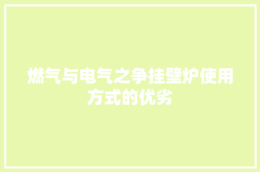 燃气与电气之争挂壁炉使用方式的优劣 局部翻新