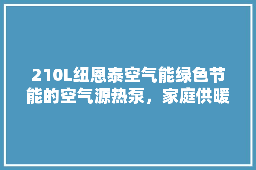 210L纽恩泰空气能绿色节能的空气源热泵，家庭供暖新选择 家具修理