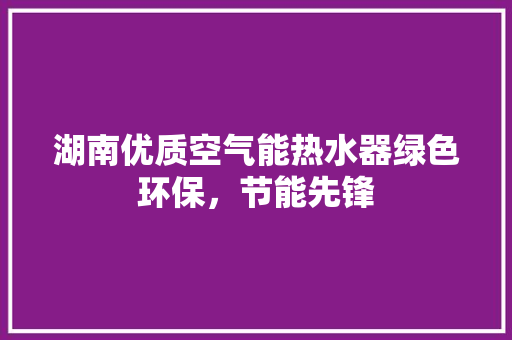 湖南优质空气能热水器绿色环保，节能先锋 洗衣机