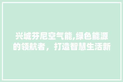 兴城芬尼空气能,绿色能源的领航者，打造智慧生活新篇章_兴城芬尼空气能 兴城芬尼空气能,绿色能源的领航者，打造智慧生活新篇章_兴城芬尼空气能 洗衣机